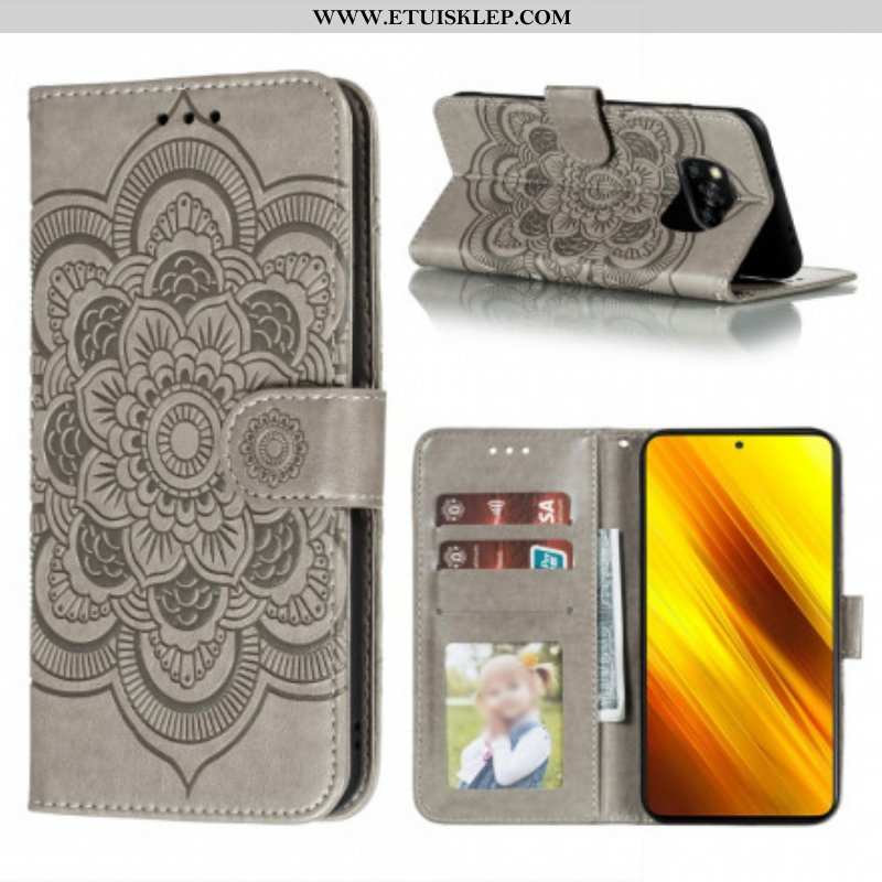 Etui Folio do Poco X3 / X3 Pro / X3 NFC Pełna Mandala